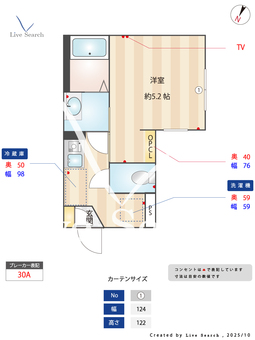 ハレ　アラワイ 202 【神奈川県西谷駅】 の間取り図