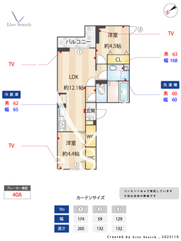 D-Sereno東田町Ⅱ 301 【埼玉県川越駅】 の間取り図