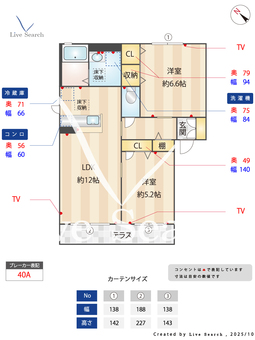 キャニオンナカタ 101 【熊本県御代志駅】 の間取り図