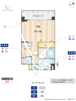 プレール・ドゥーク新宿御苑Ⅱ 305 【東京都新宿御苑前】 の間取り図