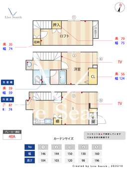 北新宿戸建  【東京都西新宿駅】 の間取り図