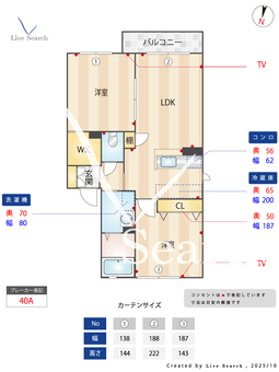 スリ－ゼⅠ棟 202 【熊本県松橋駅】 の間取り図