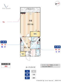 ハーヴェストWEST 303 【埼玉県川越線　西大宮駅　徒歩11分】 の間取り図
