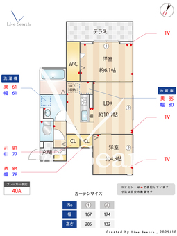 ラ・ストレチア 102 【埼玉県一ノ割駅】 の間取り図