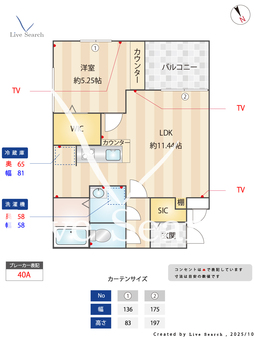 ミリアビタ長洲 201 【千葉県本千葉駅】 の間取り図