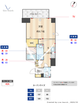 YAMATE435 206 【兵庫県神戸市営地下鉄山手線 県庁前駅 徒歩3分】 の間取り図