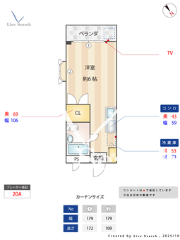 ロイヤル稲城 101 【東京都矢野口駅】 の間取り図