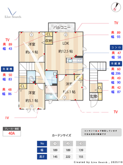 サンモールコリーヌ D202 【福岡県水城駅】 の間取り図