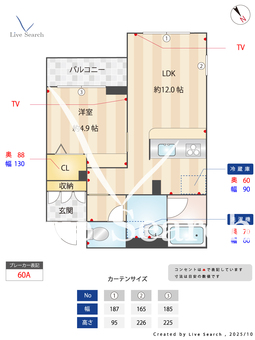 フェリーチェクレスト 306 【千葉県東船橋駅】 の間取り図