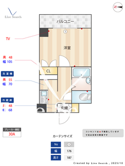 サンテミリオン芦花公園 506 【東京都八幡山駅】 の間取り図
