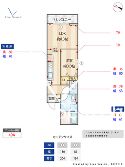 Spazio 106 【埼玉県ふじみ野駅】 の間取り図