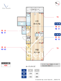 ラ・ストレチア 103 【埼玉県一ノ割駅】 の間取り図