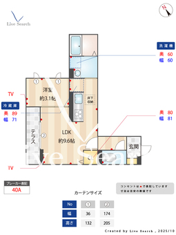 D-Sereno志木幸町 201 【埼玉県志木駅】 の間取り図