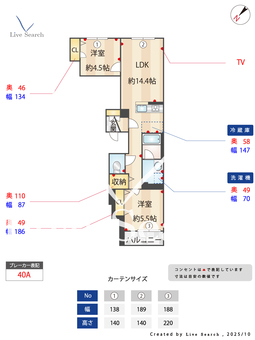 コリーナ横浜子安台 202 【神奈川県大口駅】 の間取り図