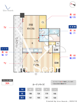 グリーンキャピタル弦巻 301 【東京都東急田園都市線 桜新町駅】 の間取り図