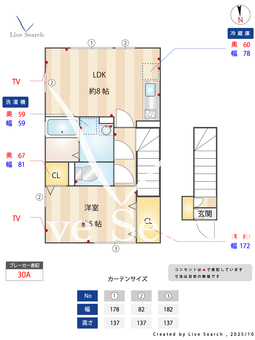 W.I.TパレスⅡ 201 【東京都御徒町】 の間取り図