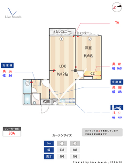 グリンピースハウス  101 【東京都中村橋】 の間取り図