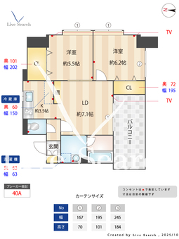 サムティ佐賀駅前Serena 908 【佐賀県JR佐賀駅】 の間取り図