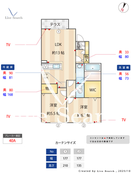 グリーンスクエアA 102 【埼玉県埼玉新都市交通　東宮原駅　徒歩10分】 の間取り図