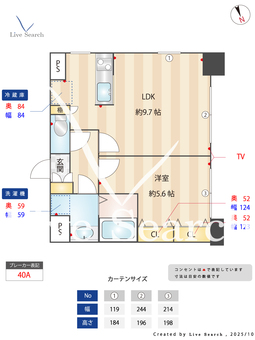 サンシティアヴァンツァーレ文京本郷 801 【東京都本郷三丁目駅】 の間取り図