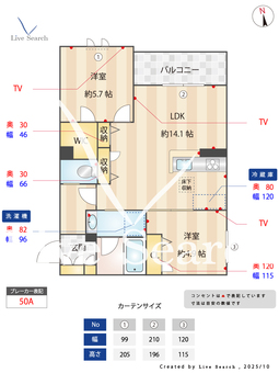 シャーメゾン　アヴァンス 201 【大阪府城北公園通駅】 の間取り図