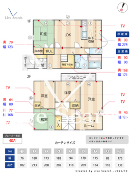 生松台一戸建て  【福岡県橋本駅】 の間取り図