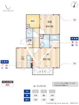 ピラタスXV 103 【埼玉県越谷レイクタウン】 の間取り図