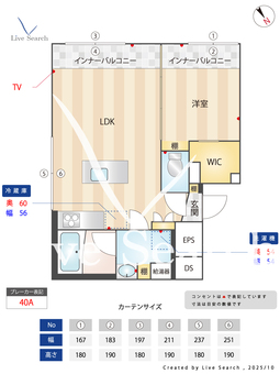 三鷹台ストリート 207 【東京都三鷹台駅】 の間取り図
