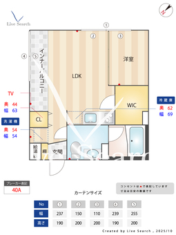 三鷹台ストリート 205 【東京都三鷹台駅】 の間取り図
