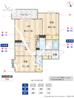シャーメゾン　アヴァンス 205 【大阪府城北公園通駅】 の間取り図