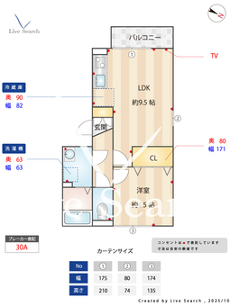シーガルハイツ 301 【埼玉県獨協大学前駅】 の間取り図