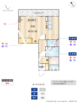プレシャスガーネット 201 【埼玉県大宮駅】 の間取り図