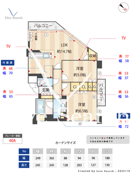 グランマスト桜山広見 803 【愛知県桜山駅】 の間取り図