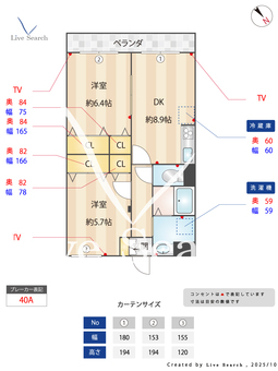 チクマハイツ 209 【千葉県馬込沢駅】 の間取り図