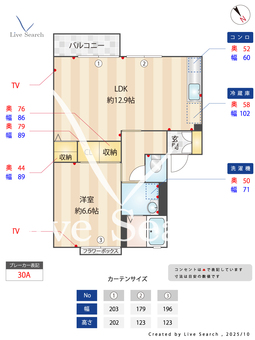 ベルパティオB 201 【茨城県新守谷駅】 の間取り図