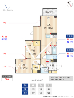 グランボヌール 303 【埼玉県上福岡駅】 の間取り図