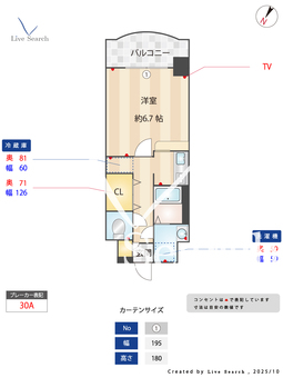 サニーサイドアップ 502 【福岡県博多駅】 の間取り図