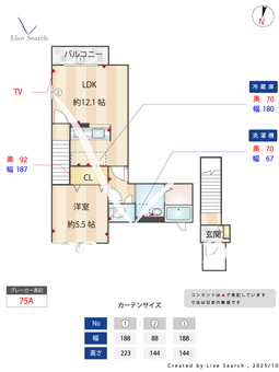 ShaMaison　Mum 0201 【兵庫県伊丹駅】 の間取り図