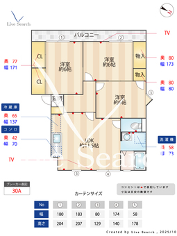 ビューラーおゆみ野 205 【千葉県	 京成電鉄千原線　おゆみ野駅　徒歩14分】 の間取り図
