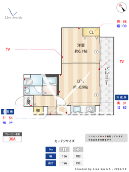 ES-Grande大森 401 【東京都大森町駅】 の間取り図