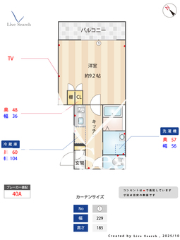 リトルズトーン上野公園 1 【東京都根津駅】 の間取り図
