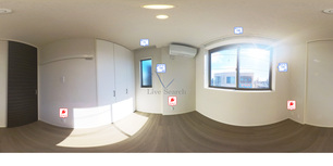 シャーメゾン　フィオーレ　ルナ 301 【埼玉県鶴瀬駅】 の間取り図