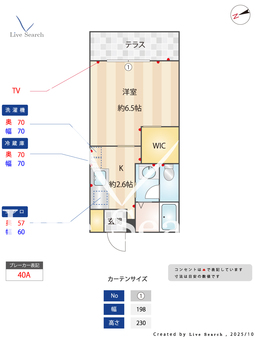 グリーンメゾン西川 0103 【兵庫県尼崎市】 の間取り図