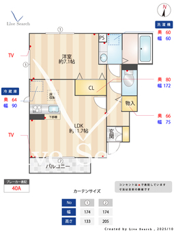 ヴェルデ　Ⅱ 101 【埼玉県航空公園駅】 の間取り図