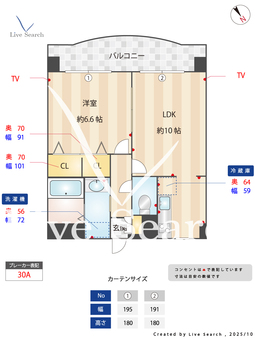 エトワール21 703 【福岡県JR九産大前駅】 の間取り図