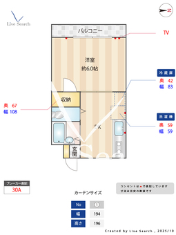 パルフェ・ド・ステージ 306 【東京都高田馬場】 の間取り図