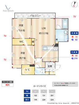 シャーメゾン沼山津 202 【熊本県新水前寺駅】 の間取り図