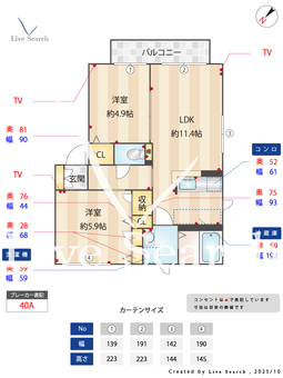 ラ　アブニールⅠ 201 【茨城県荒川沖駅】 の間取り図