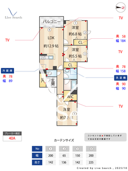 ラナコートキタザワ 202 【東京都東北沢】 の間取り図