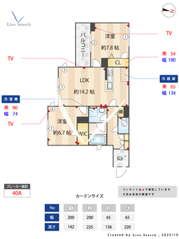 ラナコートキタザワ 203 【東京都東北沢】 の間取り図